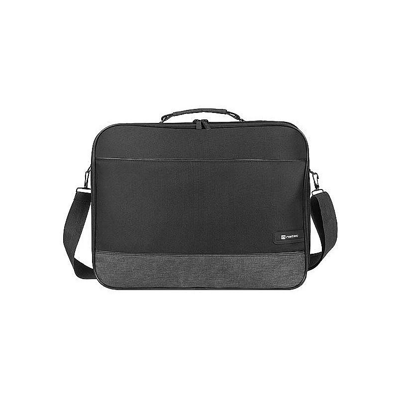 NATEC Impala 2 39.6 cm (15.6") Messenger case Black, Grey