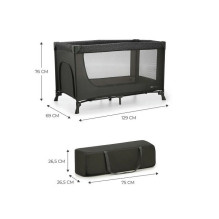 KinderKraft travel cot JOY LIGHT GREY