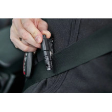 Emergency tool GUARD LIFEGUARD whistle, belt knife, glass breaker (YC-004-BL) Emergency tool GUARD LIFEGUARD whistle, belt knife, glass breaker (YC-004-BL)