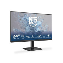 Philips 1000 series 24E2N1100LB / 00 computer monitor 60.5 cm (23.8") 1920 x 1080 pixels Full HD LCD Black