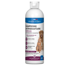 FRANCODEX Antiparasitic shampoo with dimethicone - shampoo for dog and cat - 200ml
