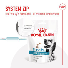 ROYAL CANIN hipoalerginiai šunų skanėstai - šunų skanėstas - 230 g ROYAL CANIN hipoalerginiai šunų skanėstai - šunų skanėstas - 230 g