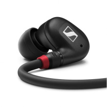 „Sennheiser IE 100 PRO“ juodos – mini ausinės su integruotu mikrofonu