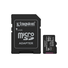 Kingston Technology 64GB microSDXC Canvas Select Plus Gen3 100MB / s A1 Card + Adapter Kingston Technology 64GB microSDXC Canvas Select Plus Gen3 100MB / s A1 Card + Adapter