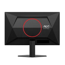 AOC G4 Q24G4RE kompiuterio monitorius 60,5 cm (23,8 colio) 2560 x 1440 pikselių „Quad HD“ LED juoda, raudona