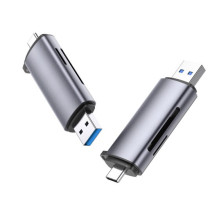 Ugreen 50706 card reader USB / Micro-USB Silver