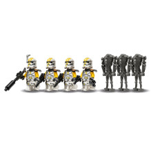 LEGO STAR WARS 75431 327-ojo Žvaigždžių korpuso Klonų karių kovos rinkinys