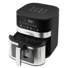 Esperanza EKA003 neriebi gruzdintuvė, 5 l, 1400 W, nerūdijančio plieno Esperanza EKA003 neriebi gruzdintuvė, 5 l, 1400 W, nerūdijančio plieno