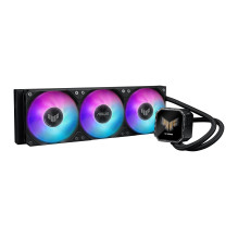 ASUS TUF Gaming LC III 360 ARGB LCD Processor All-in-one liquid cooler 12 cm Black 1 pc(s)