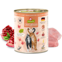 GRANATAPET DeliCATessen Veal and coney - wet cat food - 800g