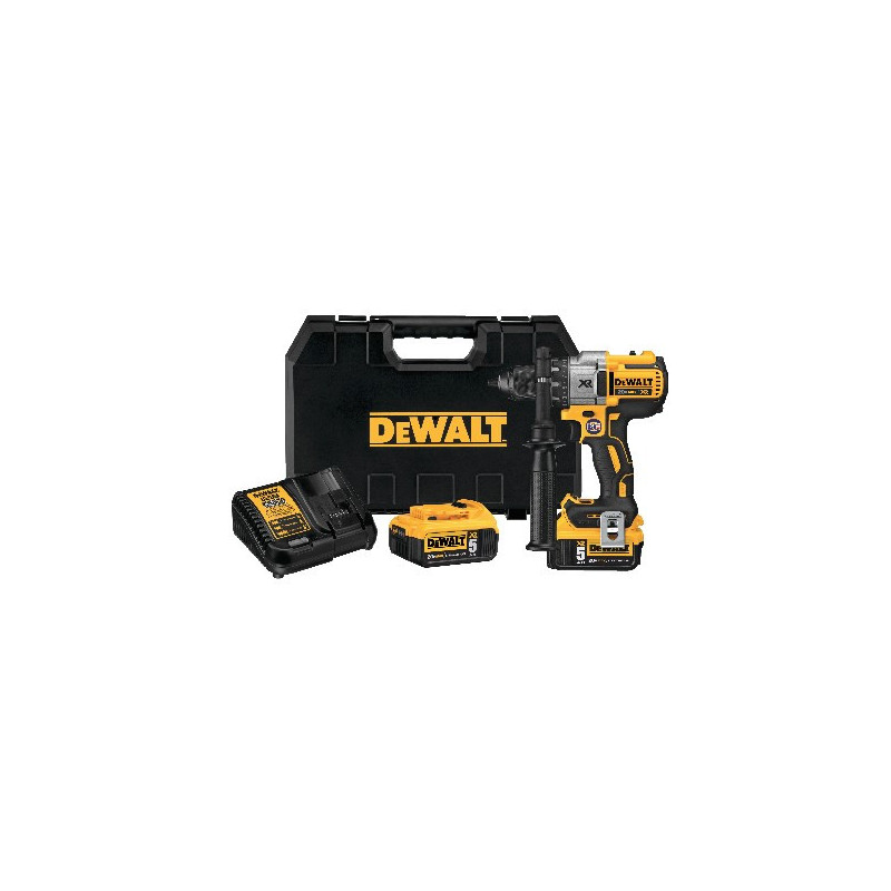 DeWALT DCD991P2 juodas, pilkas, geltonas 2000 aps./min.