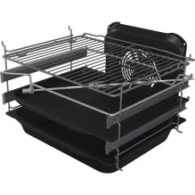 Gorenje GKS5C71XF Laisvai pastatoma viryklė su orkaite, sidabrinė