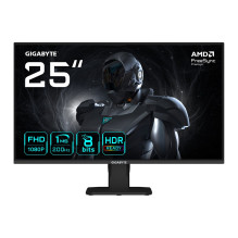 „GIGABYTE GS25F2“ 25 colių įstrižainės FHD žaidimų monitorius – 1920 x 1080, 200 Hz, 1 ms, 300 cd/m2, HDR 10 ekranas, HD