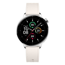 „OnePlus Watch 3“ 43 mm, 3,35 cm (1,32 colio), AMOLED, skaitmeninis, 466 x 466 pikselių, lietimui jautrus ekranas, sidab