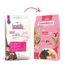 BOSCH Sanabelle Life Adult Chicken &amp; blueberries - dry cat food - 8kg