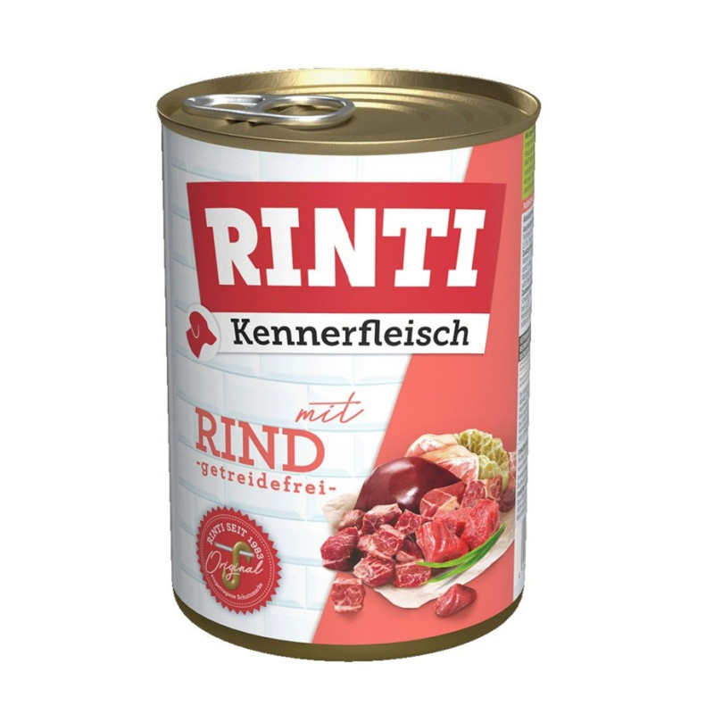 RINTI Kennerfleisch Beef - šlapias šunų maistas - 400g