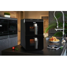 Noveen DoubleCrisp AF5050 X-LINE Riebalų neturinti gruzdintuvė 1700 W Juoda