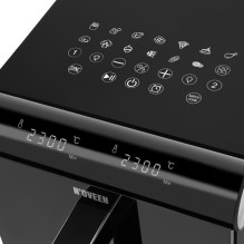 Noveen DoubleCrisp AF5050 X-LINE Riebalų neturinti gruzdintuvė 1700 W Juoda