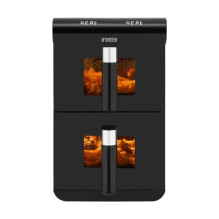 Noveen DoubleCrisp AF5050 X-LINE Riebalų neturinti gruzdintuvė 1700 W Juoda