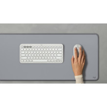 „Logitech 910-007013“ kelioninė pelė, skirta abiem rankoms, RF belaidė + „Bluetooth“ optinė, 4000 DPI