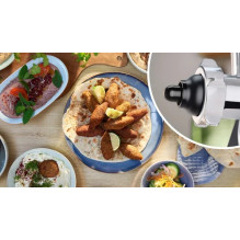 Mėsmalė „Bosch Serie 6 MFWS650B“, 500 W, juoda, sidabrinė Mėsmalė „Bosch Serie 6 MFWS650B“, 500 W, juoda, sidabrinė