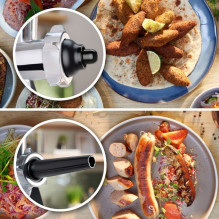 Mėsmalė Bosch MFW S660B Juoda, Sidabrinė