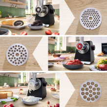 Mėsmalė Bosch MFW S660B Juoda, Sidabrinė