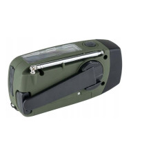 Fosco Outdoormen Edit emergency radio. Solar-Dynamo