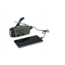 Fosco Outdoormen Edit emergency radio. Solar-Dynamo
