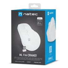 NATEC Crake 2 mouse Universal Right-hand RF Wireless + Bluetooth Optical 2400 DPI