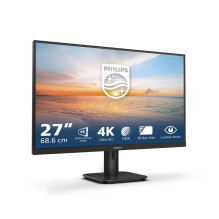 „Philips 27E1N1800A/00“ kompiuterio monitorius 68,6 cm (27") 3840 x 2160 pikselių 4K „Ultra HD“ LED juodas