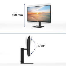 Philips 1000 series 27E1N1800AE / 00 computer monitor 68.6 cm (27") 3840 x 2160 pixels 4K Ultra HD LED Black