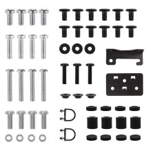 „Maclean“ universalus televizoriaus stovas, RTV spintelei, maks. 40 kg, maks. VESA 400x400, aukščio ir kampo reguliavima
