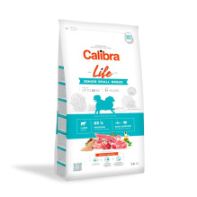CALIBRA Dog Life Senior Small Breed Lamb - sausas šunų ėdalas - 1,5 kg