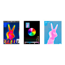 „Guide Sensmart MAA“ terminio vaizdo kamera, vanadžio oksidas, neatšaldyti židinio plokštumos masyvai, juodi, 120 x 90 p