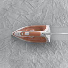 Tefal Virtuo 30 FV2C40E0 iron Dry &amp; Steam iron Ceramic soleplate 2000 W Peach, White