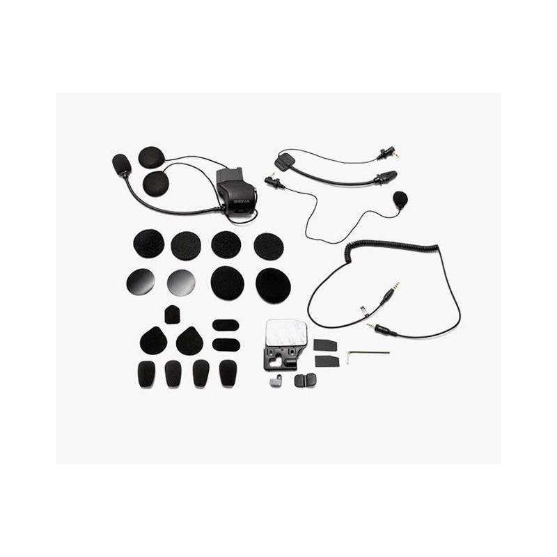 Sena SC-A0318 Universal helmet clip kit with speakers Black