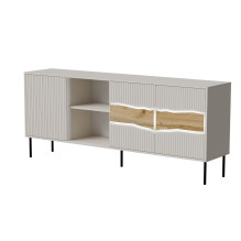 Cama INSERTO 3D1W komoda 190x40x80 kašmyro spalvos + LED