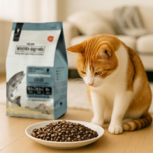 WIEJSKA ZAGRODA Monoprotein Salmon - sausas kačių maistas - 3kg