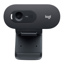 „Logitech C505“ internetinė kamera, 1280 x 720 pikselių, USB, juoda