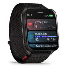 Garmin Venu X1 5.08 cm (2") AMOLED Digital 448 x 486 pixels Touchscreen Black Wi-Fi GPS (satellite)