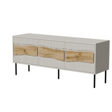 Cama INSERTO 3D TV cabinet 143.5x40x61.5 cashmere + LED