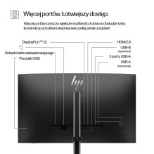 HP Series 5 Pro 23.8 inch FHD Monitor - 524pf