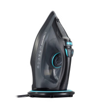 Esperanza EHI010 Garinis lygintuvas Keraminis padas Pilka, Juoda 2600 W Esperanza EHI010 Garinis lygintuvas Keraminis padas Pilka, Juoda 2600 W