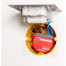 SHELLY 1PM Gen4 išmanusis jungiklis, raudonas