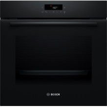 BOSCH 2 serijos HBA571BB4 orkaitė, 71 l, 3600 W, juoda + BOSCH HEZ538000 kreipiančioji bėgelė