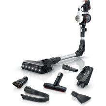 Bosch BSS711W lazdinė dulkių siurblio / elektrinės šluotos akumuliatorinis, sausas, be maišelio, 0,3 l, juoda, sidabrinė