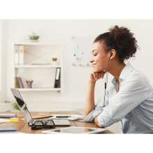 JVC HA-FR9UCBU - į ausis įdedamos ausinės, juodos