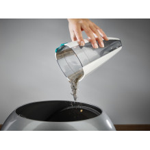 „Leifheit PowerVac 2in1“ 2 viename lazdinis dulkių siurblys, akumuliatorinis, sausas, cikloninis, be maišelio, juoda, mė