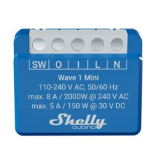 Shelly Qubino Wave 1 Mini išmanusis jungiklis, mėlynas